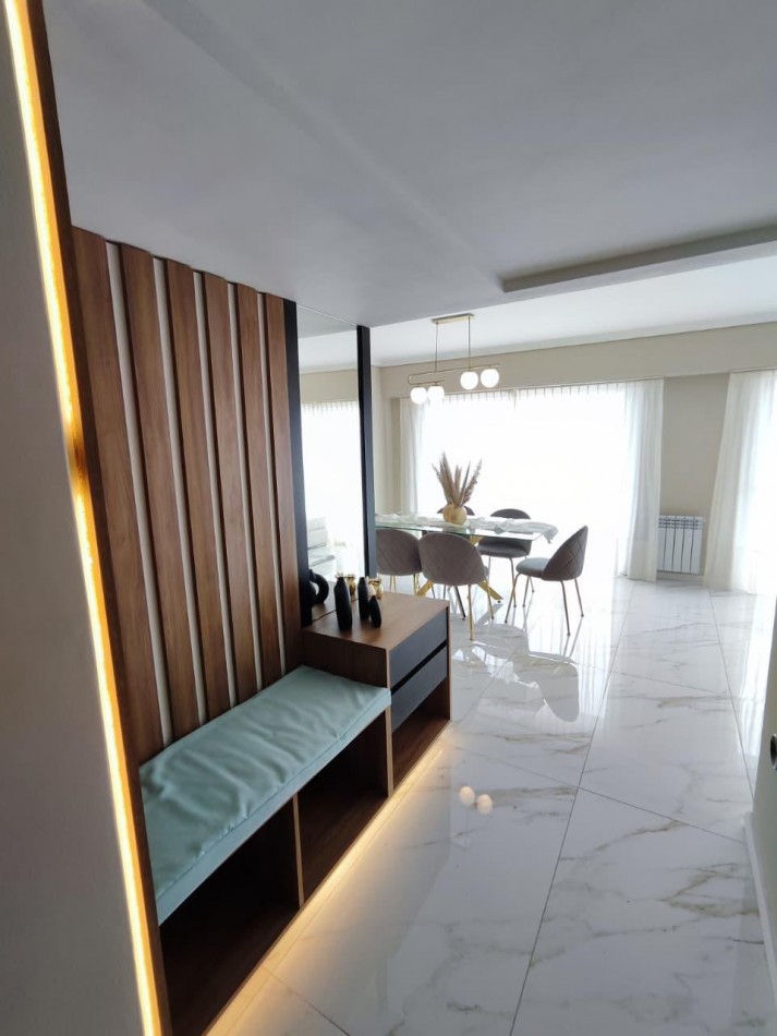 4 amb al frente reciclado y amoblado -centro MdP