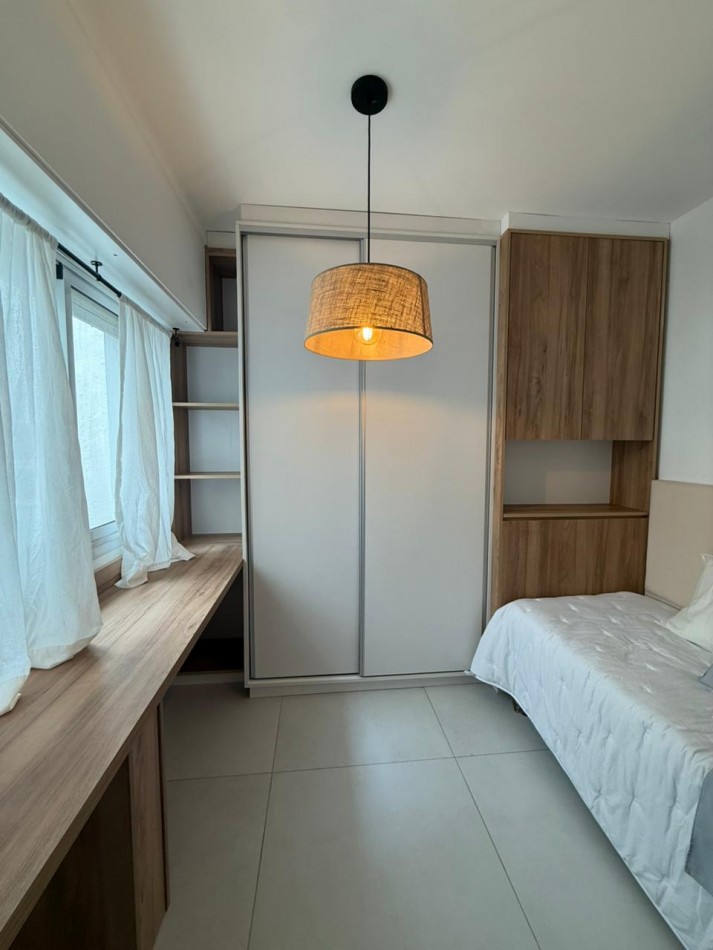 4 amb- cochera y terraza - reciclado y amoblado- Plaza mitre