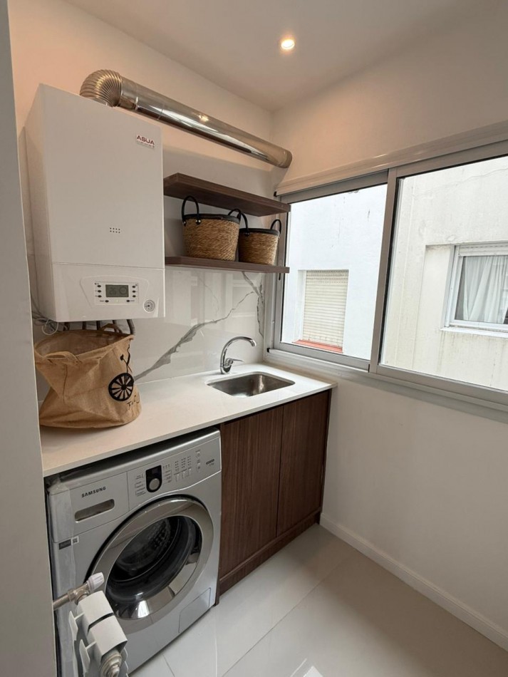 4 amb- cochera y terraza - reciclado y amoblado- Plaza mitre