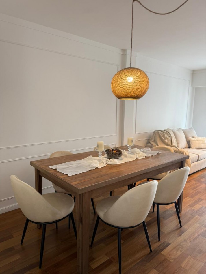 4 amb- cochera y terraza - reciclado y amoblado- Plaza mitre