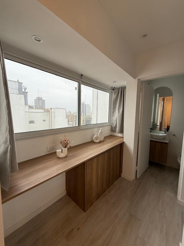 3 amb. con balcon reciclado - vista panoramica- MDP