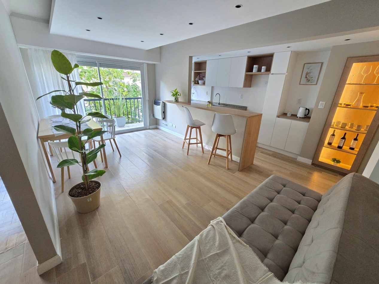 2 amb. Balcon - Reciclado-Amoblado-MDP