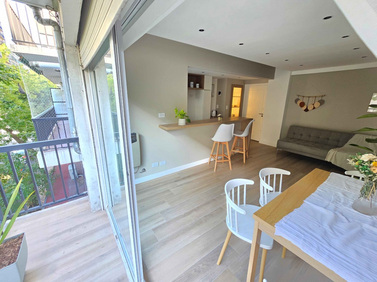 2 amb. Balcon - Reciclado-Amoblado-MDP