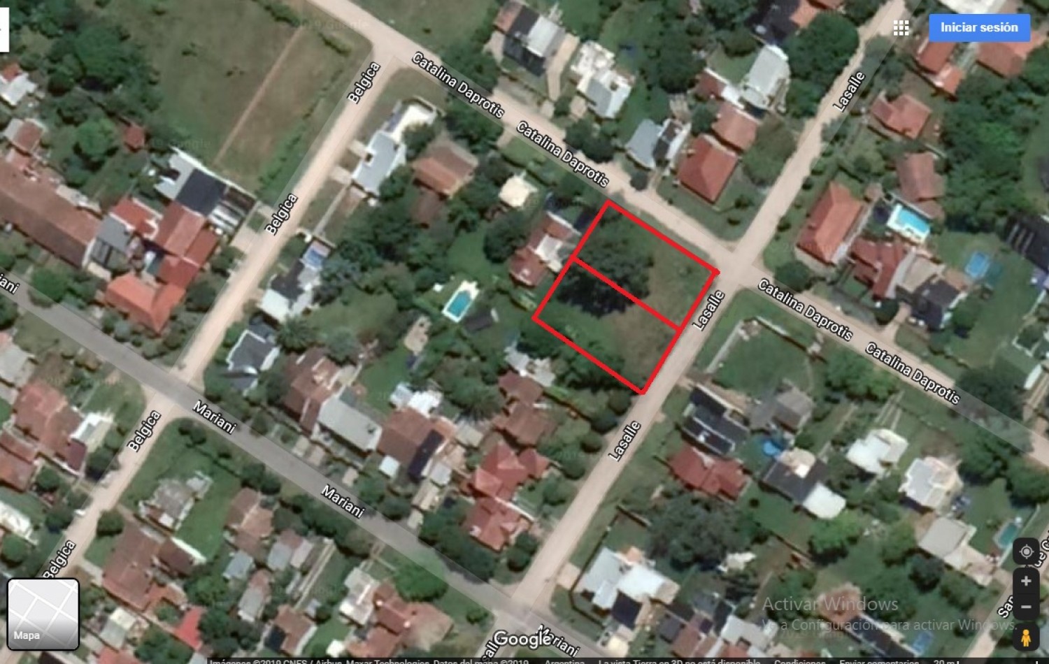 LOTE en Caisamar- 2 lotes linderos - 370 m2 y 420 m2