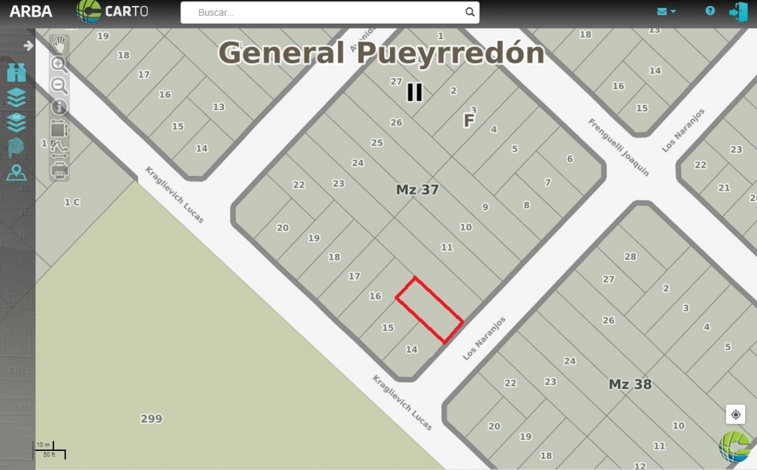 Lote Barrio Parque Peña (Camet) 
