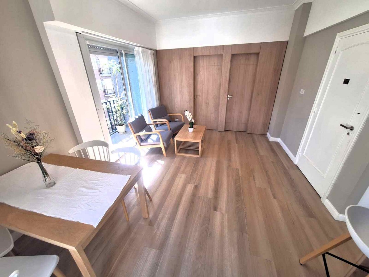 2 amb frente reciclado y amoblado MDP