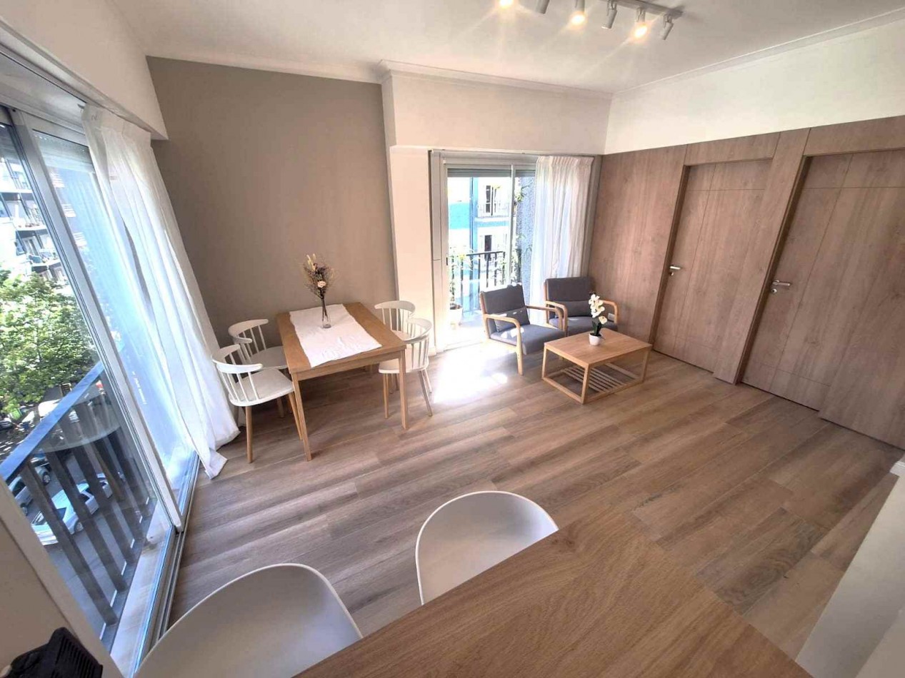 2 amb frente reciclado y amoblado MDP