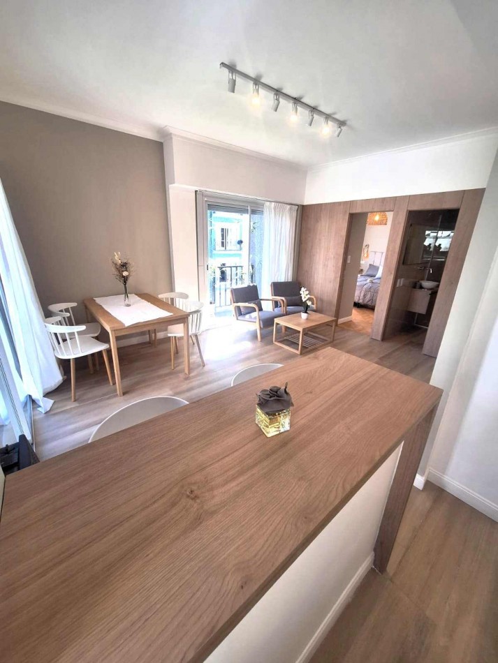 2 amb frente reciclado y amoblado MDP