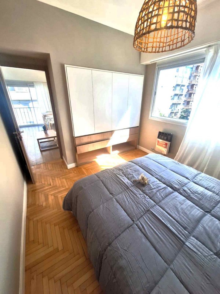 2 amb frente reciclado y amoblado MDP