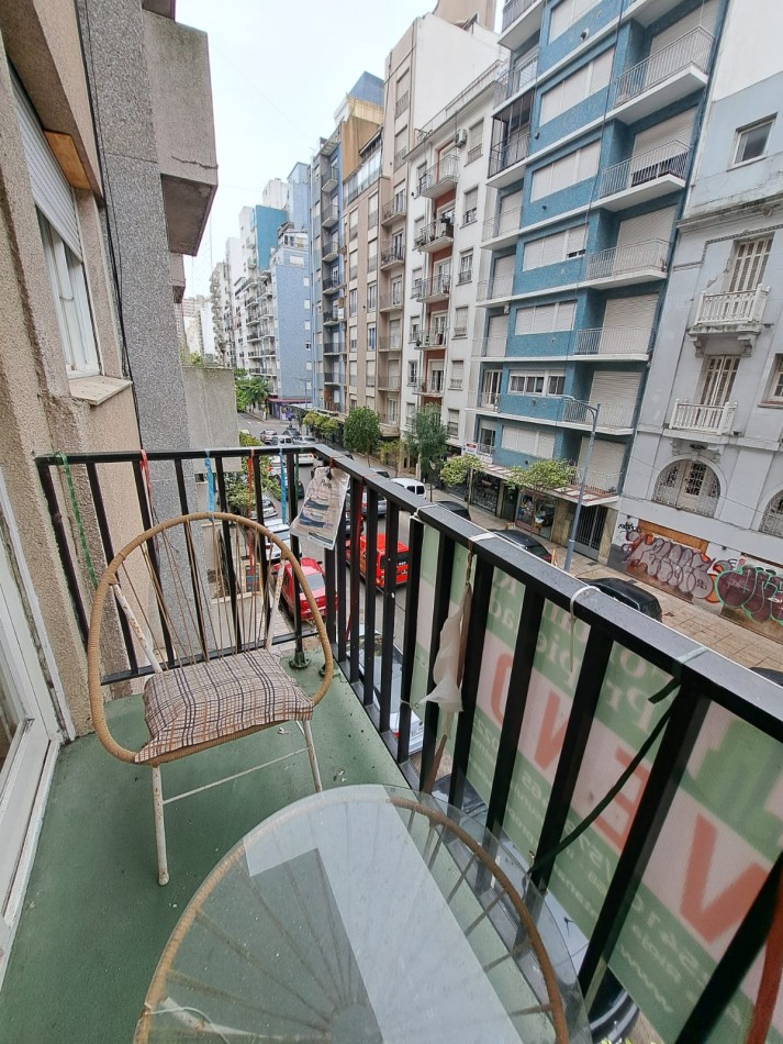2 amb calle con balcon- invertido - centro (MDP)