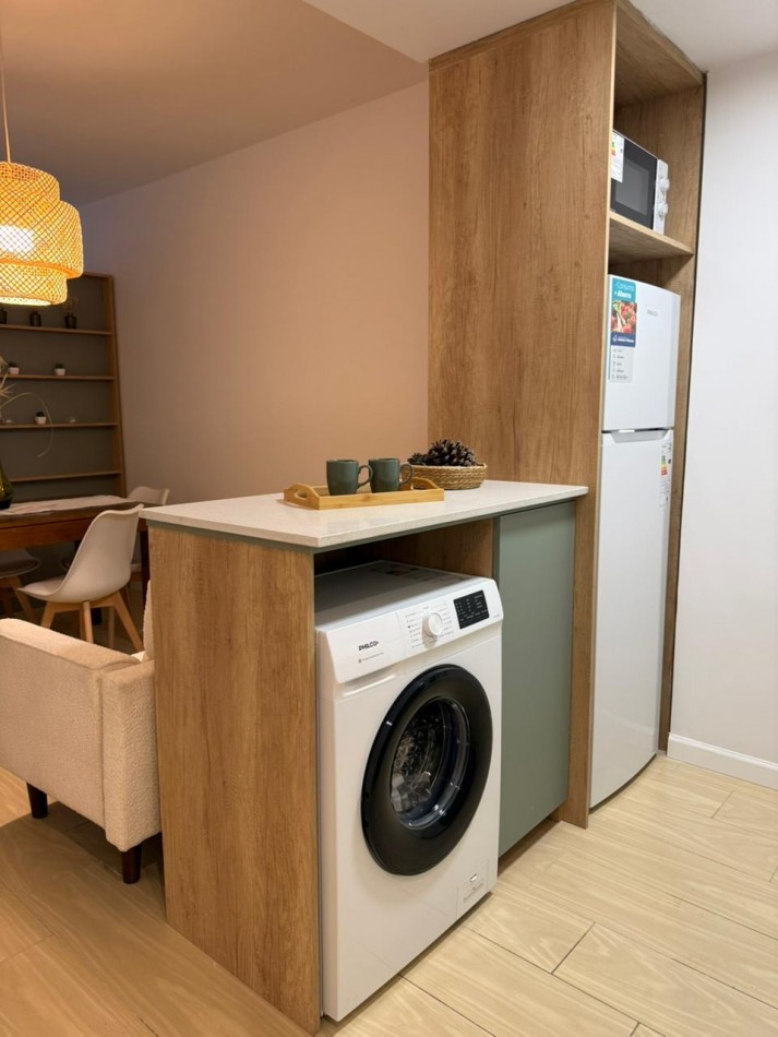 1 amb cfte- reciclado y amoblado- centro MDP