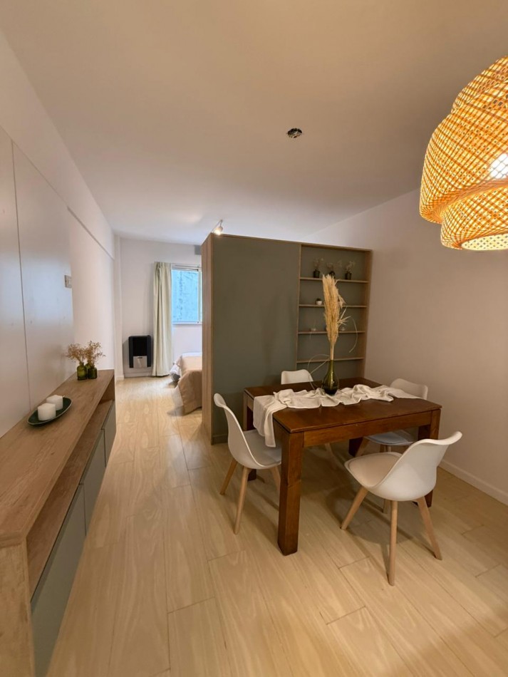 1 amb cfte- reciclado y amoblado- centro MDP