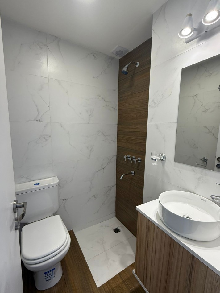 1 amb frente con Balcon-Amoblado- MDP-centro