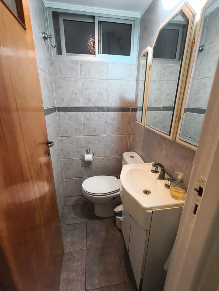 3 amb con balcon dep. servicio - 2 baños peatonal MDP