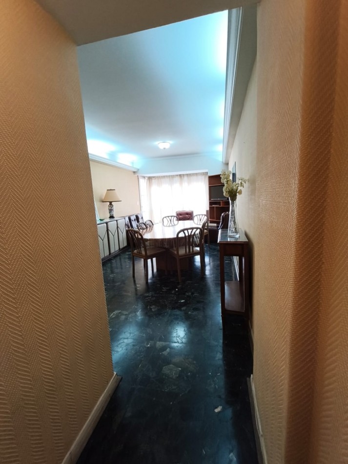 3 amb con balcon dep. servicio - 2 baños peatonal MDP