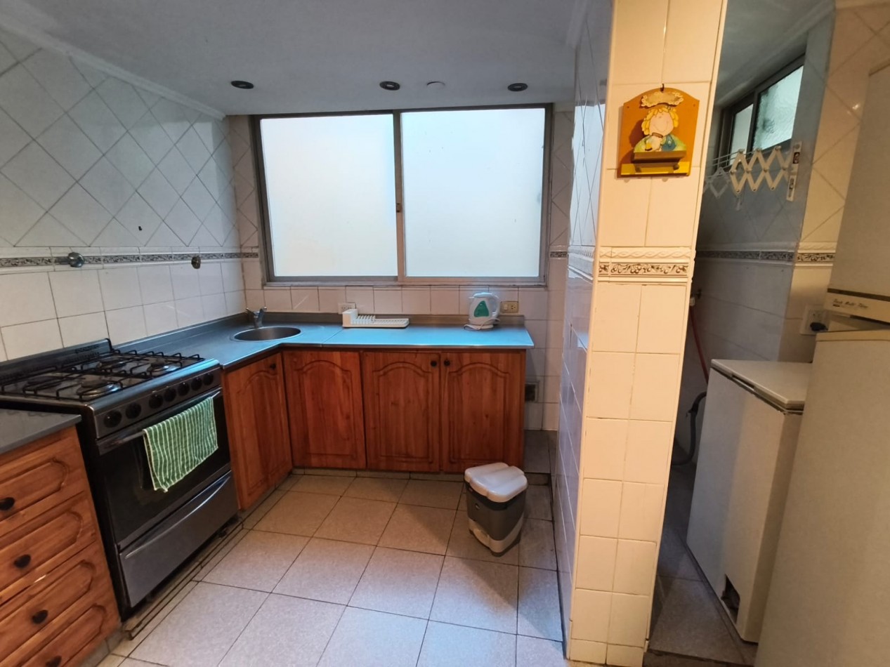3 amb con balcon dep. servicio - 2 baños peatonal MDP