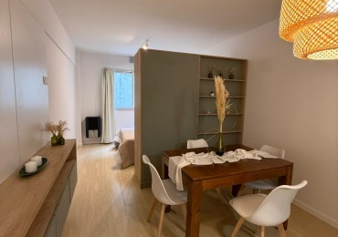 1 amb cfte- reciclado y amoblado- centro MDP